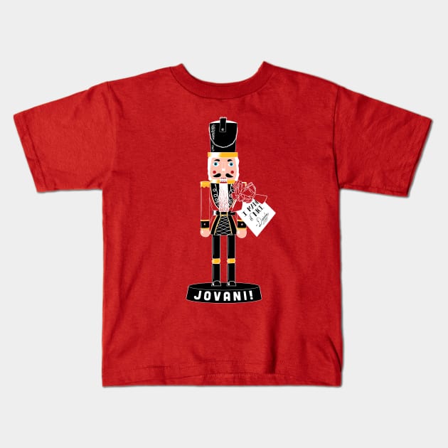 Jovani..Christmas Edition Kids T-Shirt by Bitch Sesh